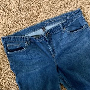 GAP premium skinny bootcut jeans